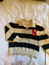 Load image into Gallery viewer, Letter Knit Rugby (5)