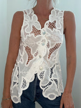 Load image into Gallery viewer, Lace Vest