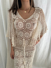 Load image into Gallery viewer, Vintage Crochet Dress