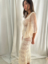 Load image into Gallery viewer, Vintage Crochet Dress