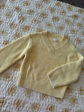 Load image into Gallery viewer, Pale Yellow Knit