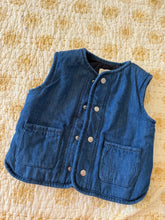 Load image into Gallery viewer, Sezane Denim Vest