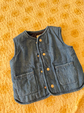 Load image into Gallery viewer, Sezane Denim Vest