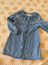 Load image into Gallery viewer, Denim Ruffle