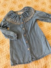 Load image into Gallery viewer, Denim Ruffle