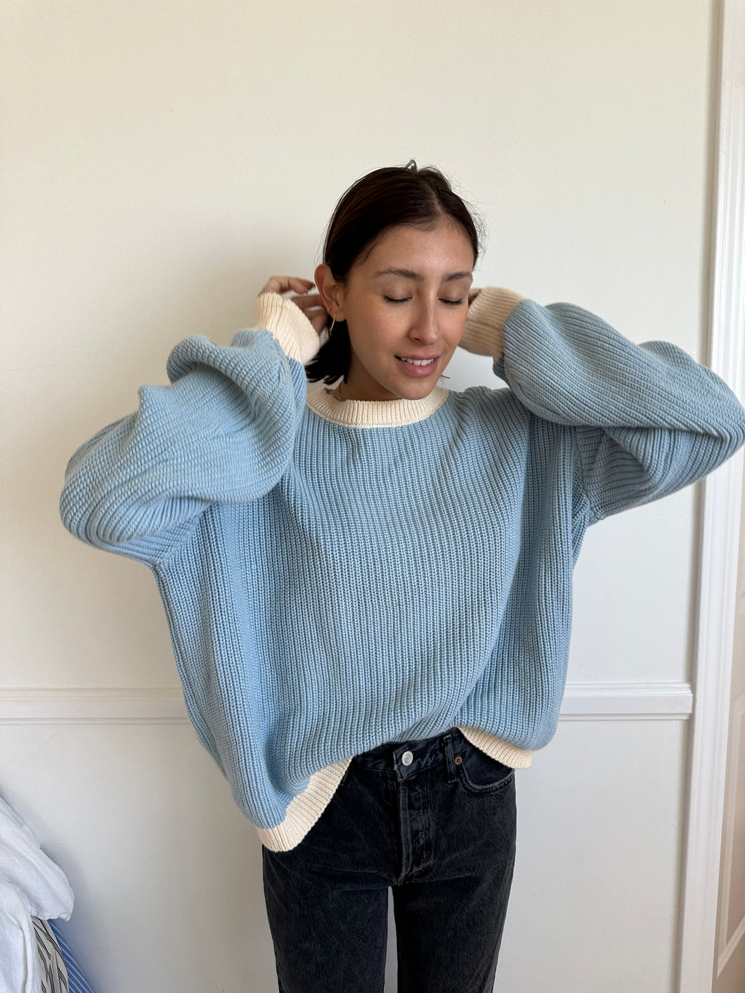 Baby Blue Sweater