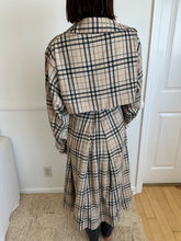 Load image into Gallery viewer, Plaid Trench