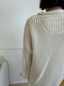 Vintage White Sweater
