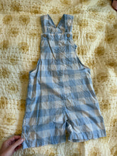 Load image into Gallery viewer, WW- Gingham Overall Blue