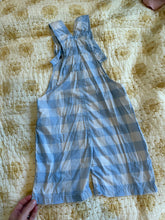 Load image into Gallery viewer, WW- Gingham Overall Blue