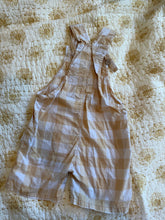 Load image into Gallery viewer, WW- Yellow Gingham Overall